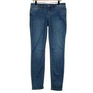 prAna Women Size 10 30 Regular Inseam Blue Denim Skinny Jeans Pants